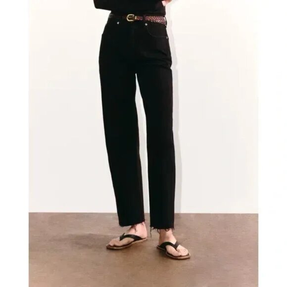 Everlane The Way High Jeans in Washed Black, Size 30 L - Picture 1 of 5